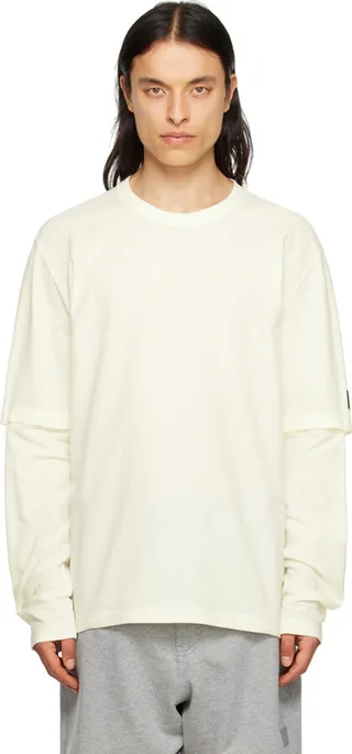 Y-3 Off-White Layered Long Sleeve T-Shirt