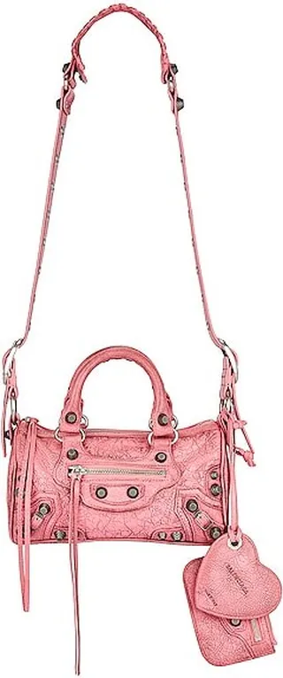 Balenciaga Mini Le Cagole Duffle Bag in Pink