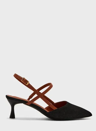 Ankle Strap Pointed Pump