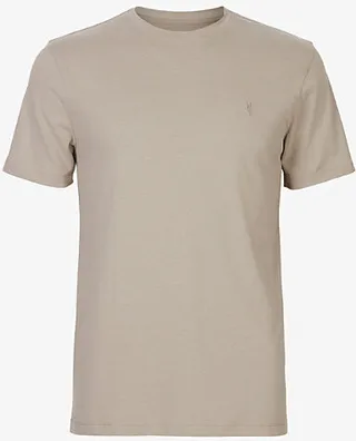 Mens Pink Brace Crewneck Cotton-jersey T-shirt