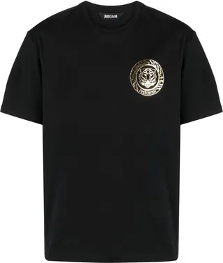 logo-print cotton T-shirt