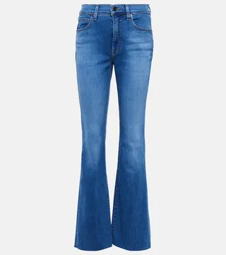 Leena high-rise bootcut jeans