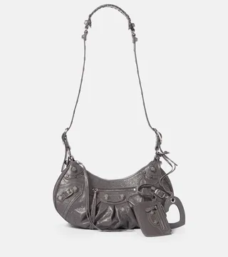 Le Cagole Small leather shoulder bag