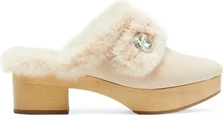 Uma Suede Clogs