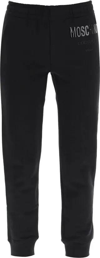 Moschino Vinyl Logo Sweatpants