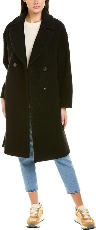 Cinzia Rocca Icons Teddy Wool-Blend Coat