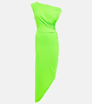 Diana asymmetrical mini dress