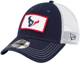 Men's New Era Navy Houston Texans Jammer Trucker 9Forty Snapback Hat