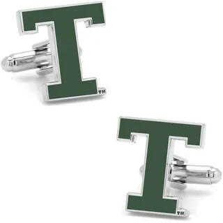 NCAA Collegiate Tulane University Cuff Links