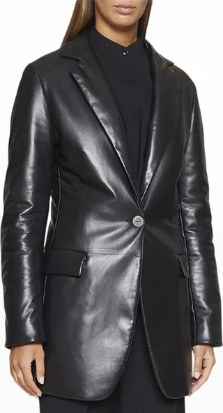Tailored Lambskin Leather Jacket