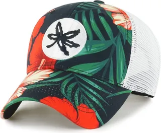 NCAA Ohio State Buckeyes Tropical MVP Hard Mesh Hat