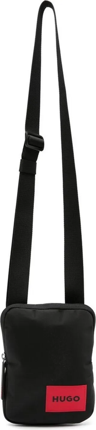 Ethon logo-patch crossbody bag