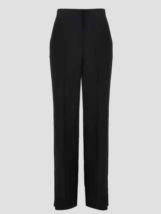 High Waist Tailored Trousers