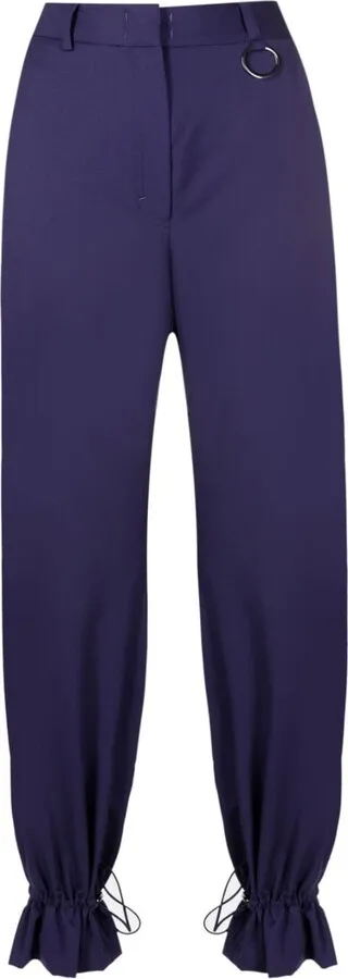 Johnny drawstring straight trousers