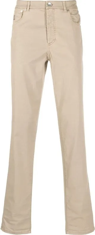 Straight-Leg Trousers