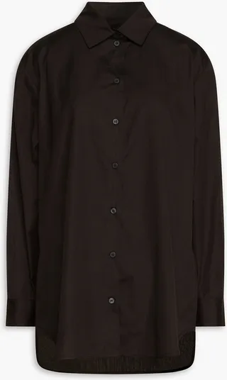 Haley cotton-poplin shirt