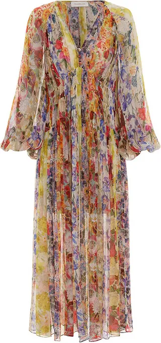 Wonderland Floral Midi Dress