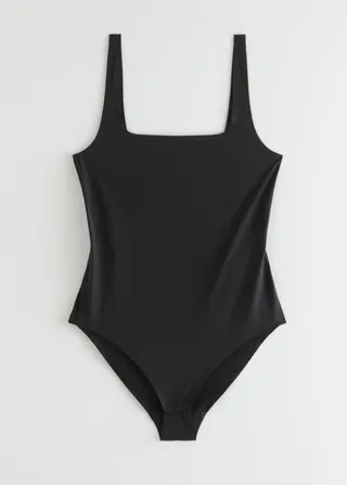 Square Neck Stretch Bodysuit