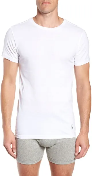 5-Pack Slim Fit Crewneck Undershirts