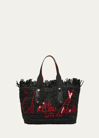 Frangibus Raffia Medium Tote Bag