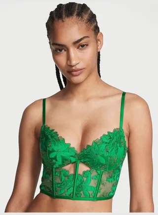 Ziggy Glam Embroidery Corset Top
