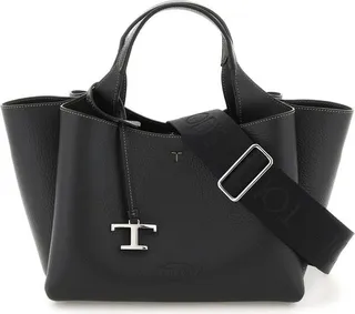 Tod's Logo Embossed Tote Bag