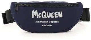 Alexander McQueen Logo Printed Belt Bag