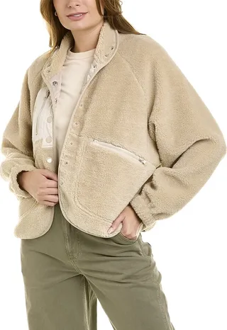 Lea & Viola Teddy Bomber Jacket