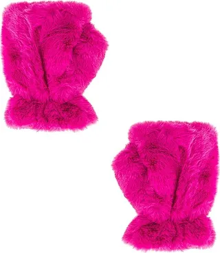 Ariel Faux Fur Gloves
