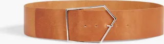 Pebbled-leather belt