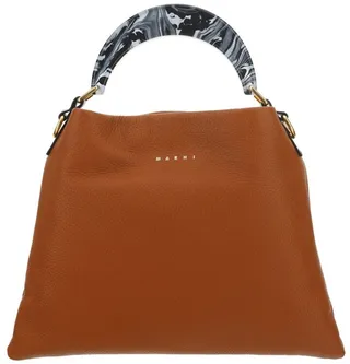 Marni Curved-Handle Tote Bag