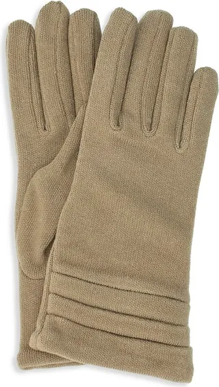 Pleated Knit Gloves