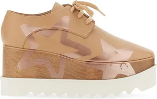 Stella McCartney Star Printed Platform Sneakers