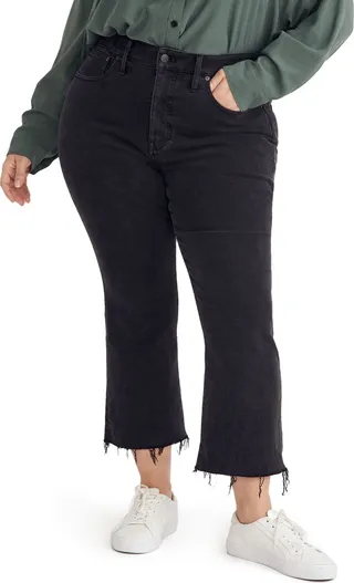 Cali Raw Hem Demi Boot Jeans