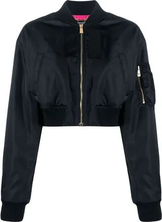 Logo-Print Bomber Jacket