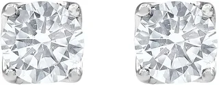 Badgley Mischka 14K White Gold Round Lab Grown Diamond Stud Earrings - 0.50 ctw