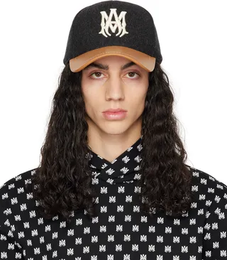 AMIRI Gray 'MA' Cap