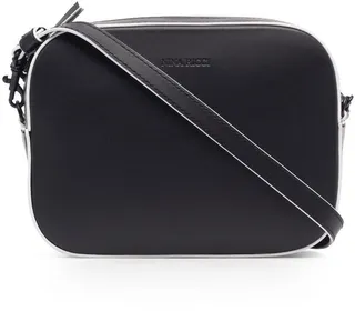 Logo-Debossed Leather Camera Bag