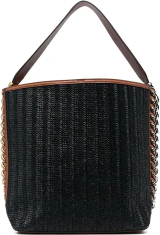 Woven Raffia Tote Bag