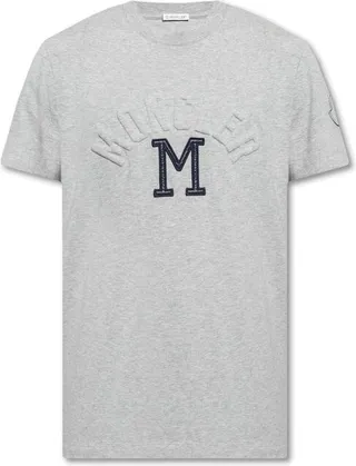Moncler Logo Printed Crewneck T-Shirt