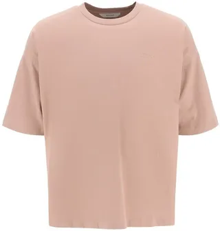 Z Zegna Logo Detailed Crewneck T-Shirt