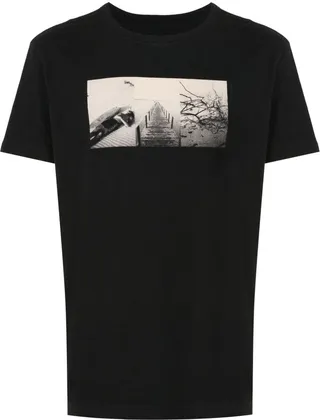 graphic-print short-sleeve T-shirt