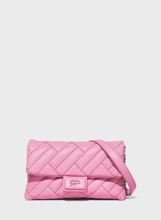 Chain Detailed Crossbody Bag