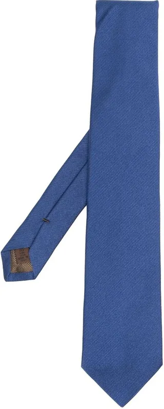Textured-Finish Silk Tie