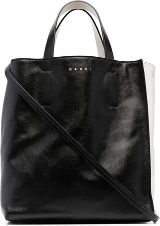 Museo leather tote bag