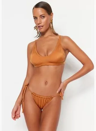 Camel Tunnel Normal Leg Bikini Bottoms TBESS23BA00344