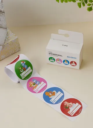 Care Bears Christmas Sticker Roll