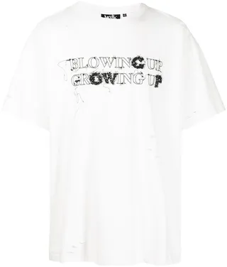 Blowing Up Growing Up stretch-cotton T-shirt
