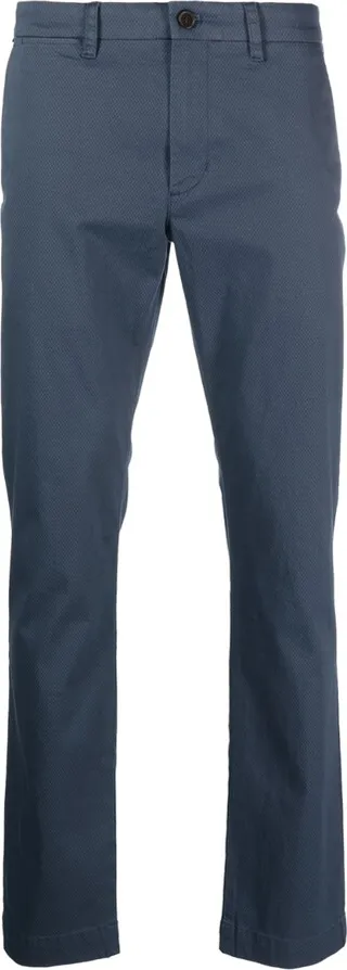 Slim-Cut Tailored Trousers