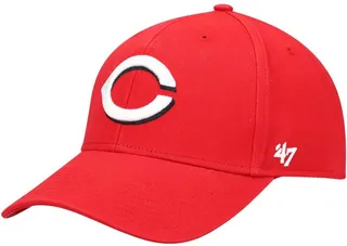 Men's Red Cincinnati Reds Legend Mvp Adjustable Hat